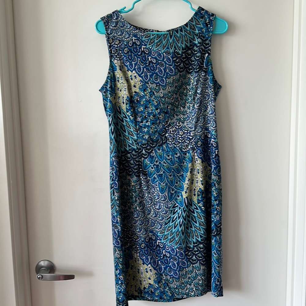 Connected Apparel Peacock Dress